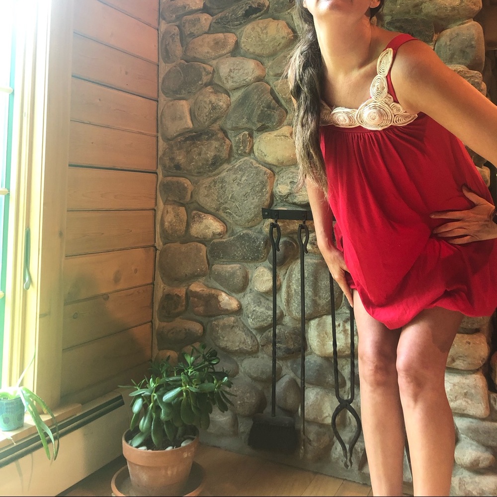 Small rose dress